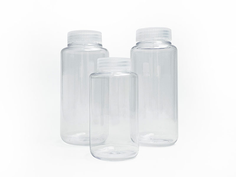 High speed centrifuge bottles with standard caps